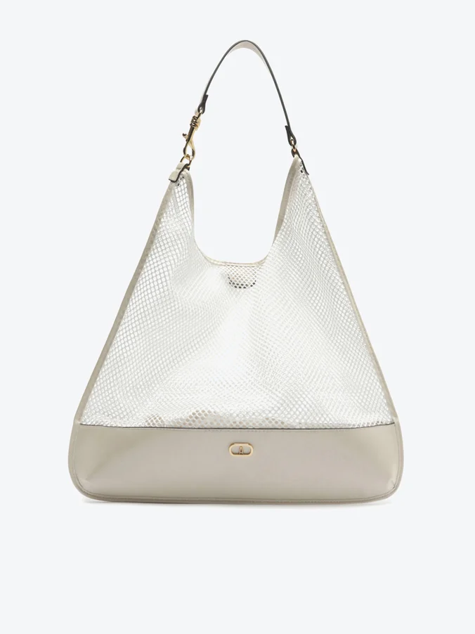 Bolsa Shopping Grande Telada Branca