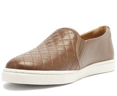 Tênis Slip On Matelassê Marrom
