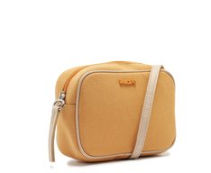 Bolsa Tiracolo Pequena Amendoa Marrom