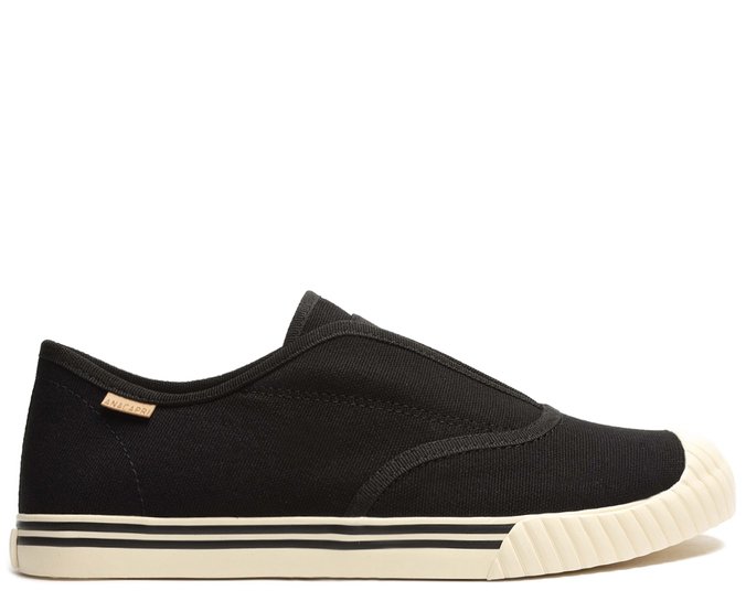 slip on preto anacapri