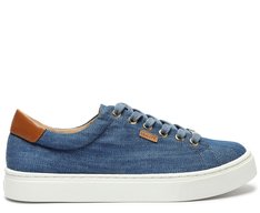 tenis jeans sola alta