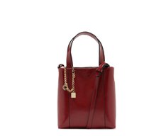 Bolsa Tote Média Madri Chaveiro Vermelha