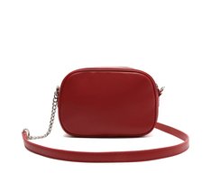 Bolsa Tiracolo Média Matelassê Zig Zag Vermelha