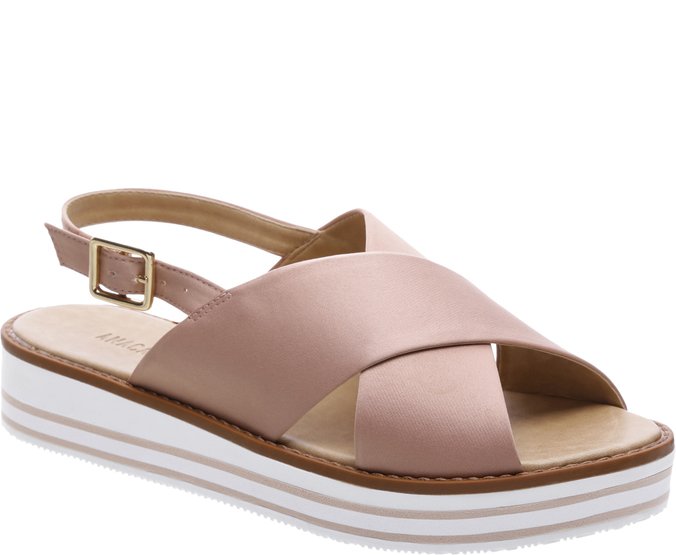 Sandalia rasteira flatform