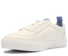 Tênis Branco e Azul Versátil