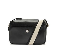 Bolsa Tiracolo Pequena Duetto Preta