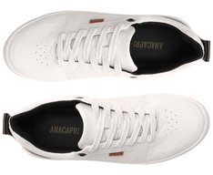 Tênis Sola Alta Classy Branco e Preto