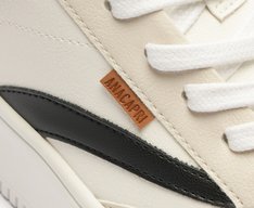 Tênis Branco Detalhes Preto Flatform
