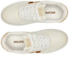 Tênis AC1119 Branco e Dourado