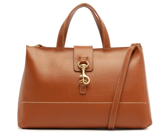 Bolsa Tote Grande Polly Marrom