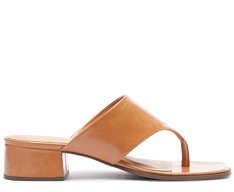 Sandália Mule Gaspéa Regular Bege