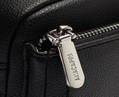 Bolsa Tiracolo Média Floater Gorgurão Preta