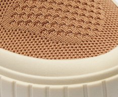 Tênis Knit Texturizado Alê Bege