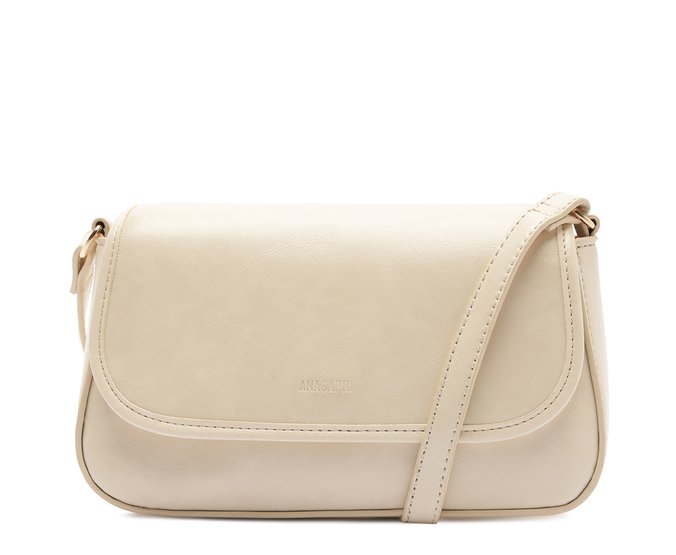 Bolsa Tiracolo Média Vintage Branca