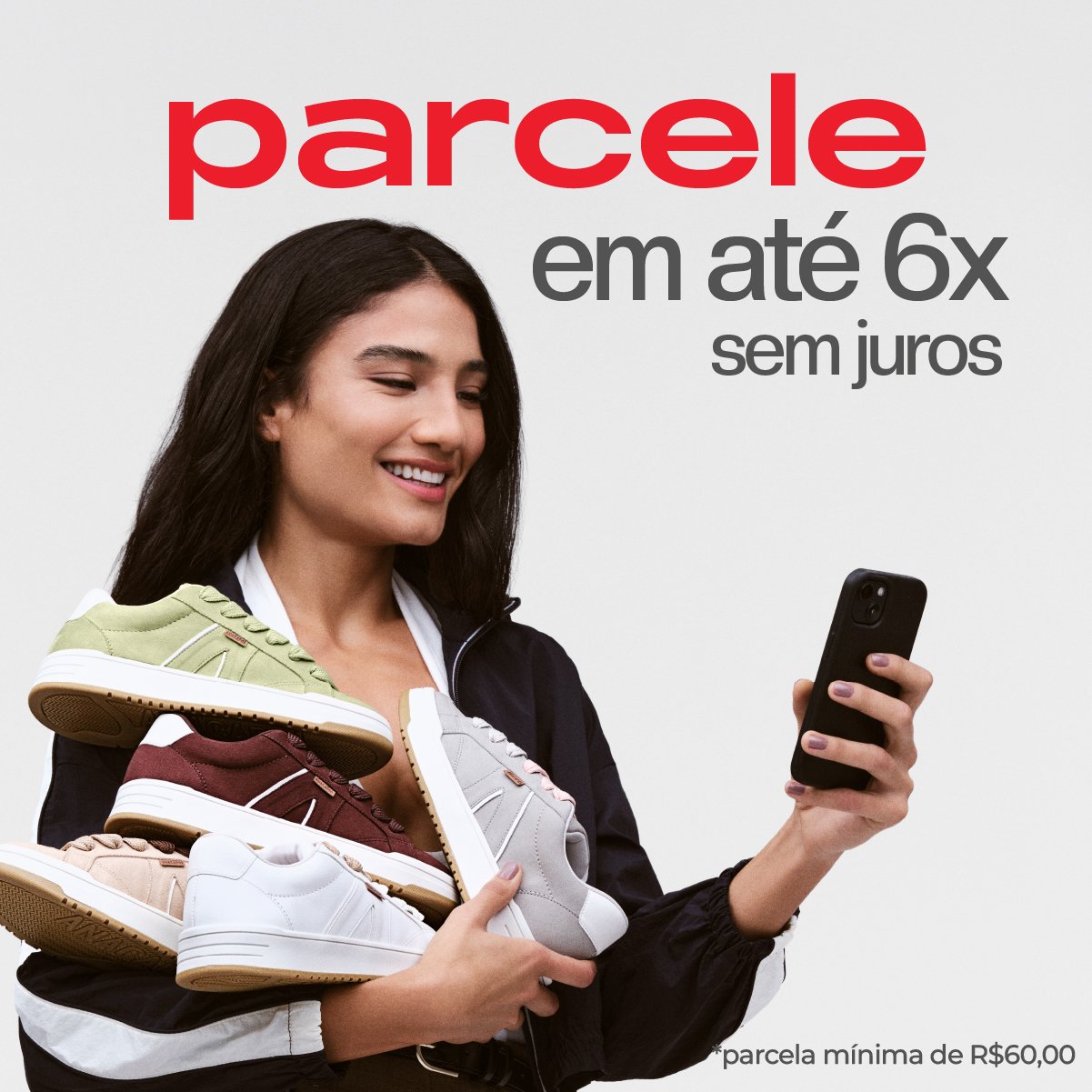 Tênis AC1119 Retrô com Cadarço Duplo Branco | Anacapri