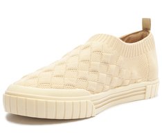 Tênis Slip On Knit Alê Bege