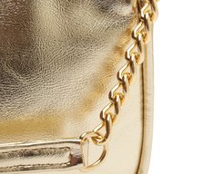 Bolsa Tiracolo Pequena Mix Dourada