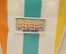 Bolsa Shopping Grande Listras Sundown Multicolor