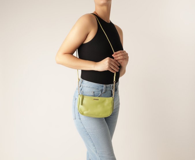 Bolsa Tiracolo Média Fun Verde