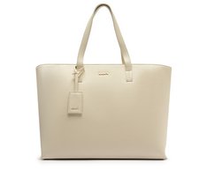 Bolsa shopping Grande Bag Charm Branca