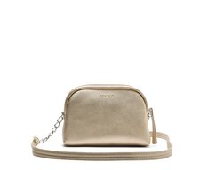 Bolsa Tiracolo Pequena Soft Dourada