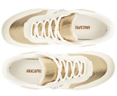 Tênis Recortes Nylon Prata