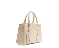Bolsa Tote Média Essencial Com Pouch Branca