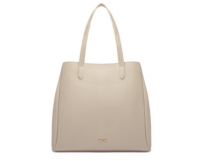 Bolsa Shopping Grande Minimal Branca