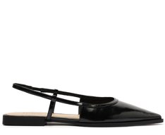 Sapatilha Slingback Carrie Preta