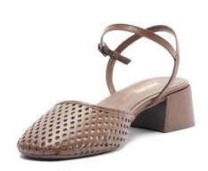 Sapatilha Slingback Ana Marrom