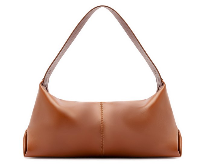 Bolsa Tiracolo Grande Hobo Marrom