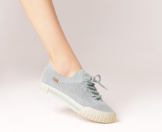 Tênis Knit Alê Azul