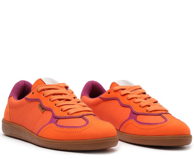 Tênis A'25 Laranja e Roxo | Anacapri