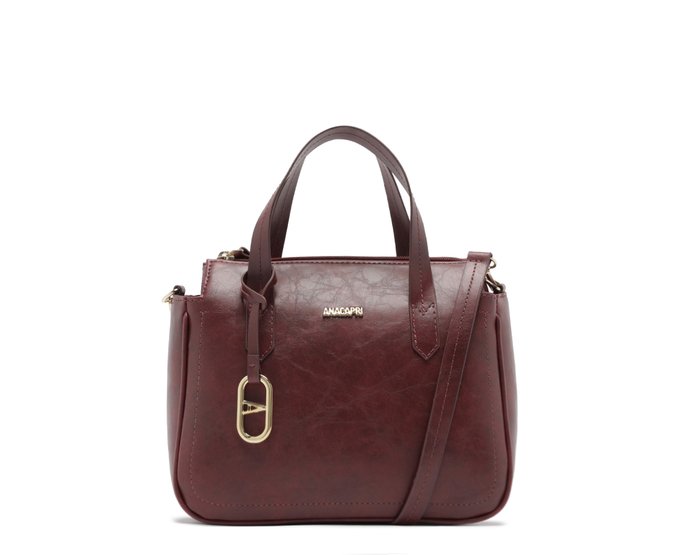 Bolsa Tote Média Bag Charm Vermelha