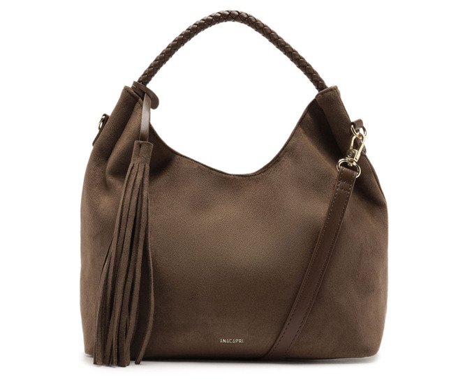 Bolsa Shopping Grande Hobo Skin Marrom