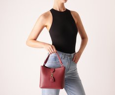 Bolsa Tiracolo Pequena A Vermelha
