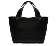 Bolsa Shopping Grande Descontruída Preta