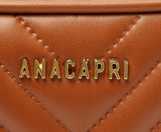 Bolsa Tiracolo Pequena Matelassê Cairo Marrom