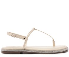 Sandália Slim Sola Glam Branca