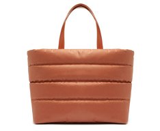 Bolsa Shopping Grande Nylon Fluffy Marrom