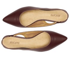 Sapatilha Slingback Bico Fino Roxo