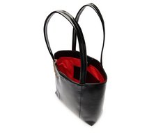 Bolsa Shopping Grande Madri Chaveiro Preta