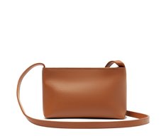 Bolsa Tiracolo Média Cadeado Marrom