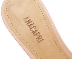 Sandália Mule Salto Bloco Rosa