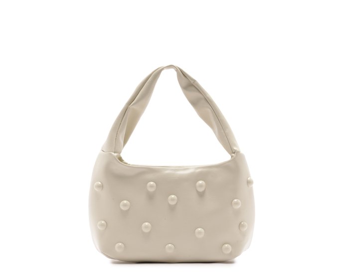 Bolsa Shopping Média Adorno Branca