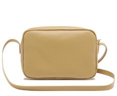 Bolsa Tiracolo Média Com Bolso Valentina Bege