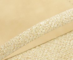 Sandália Textura Glam Dourada