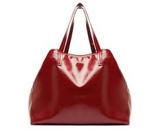 Bolsa Shopping Grande Eco Tec Vermelha