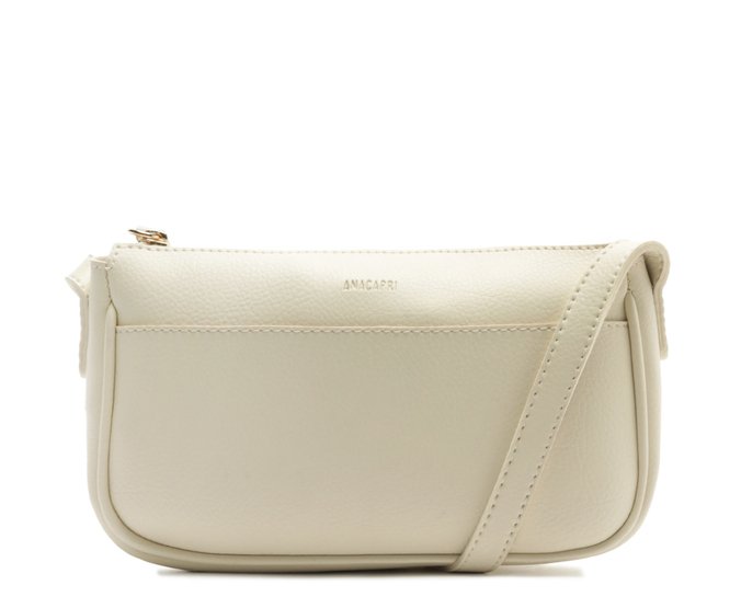 Bolsa Tiracolo Média Soft Color Branca