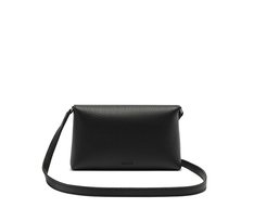 Bolsa Tiracolo Pequena Tampa Pop Preta